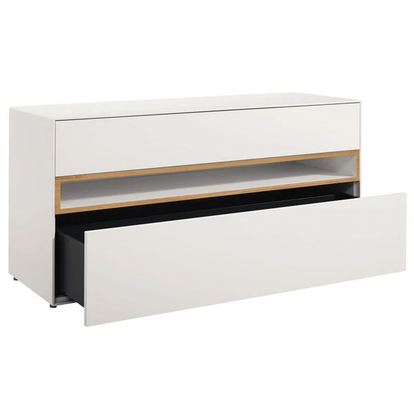 Now! By Hülsta Easy Baukasten 4R Natureiche 2 Schubladen, 1 Offenes Fach 4 Now! By Hülsta Easy Baukasten 4R Natureiche 2 Schubladen, 1 Offenes Fach – Bild 2