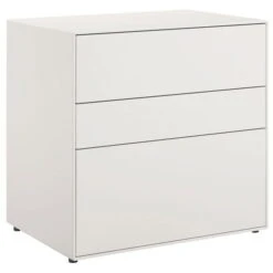 Now! By Hülsta Easy Baukasten 4R Klein Reinweiß 3 Schubladen