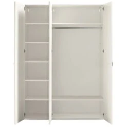 Hülsta Now! Minimo Kinderzimmer 3-türiger Schrank In Schneeweiß/Natureiche Zum Toppreis -Hülsta 51213 offen huelsta now minimo 161106f4 gr 1