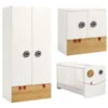 Hülsta Now! Minimo Kinderzimmer 2-türig Weiß/natur Inkl. Wickelkommode Zum Aktionspreis 1 Hülsta Now! Minimo Kinderzimmer 2-türig Weiß/natur Inkl. Wickelkommode Zum Aktionspreis -Hülsta 51226 55883 55906 1