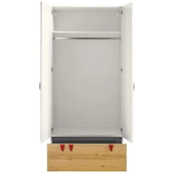 Hülsta Now! Minimo Kinderzimmer 2-türiger Schrank In Schneeweiß/Natureiche Zum Top-Preis -Hülsta 51226 huelsta now minimo 161267f4 gr 5