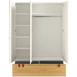 Hülsta Now! Minimo Kinderzimmer 3türig Schneeweiß/Natureiche Inkl. Breiter Kommode 15 Hülsta Now! Minimo Kinderzimmer 3türig Schneeweiß/Natureiche Inkl. Breiter Kommode -Hülsta 51236 huelsta now minimo 161278f4 gr 7