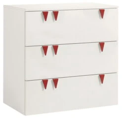 Hülsta Now! Minimo Kommode 3 Schubladen Schneeweiß Zum Toppreis