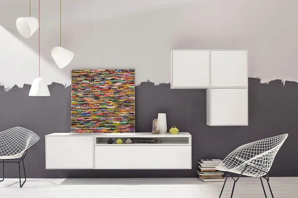 Now! By Hülsta Easy Wohnwand Lack-reinweiß 160x270x45 5-teilig 3 Now! By Hülsta Easy Wohnwand Lack-reinweiß 160x270x45 5-teilig