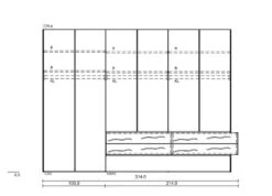 Kleiderschrank Gentis 314 X 230 Cm -Hülsta FJPG S700 173