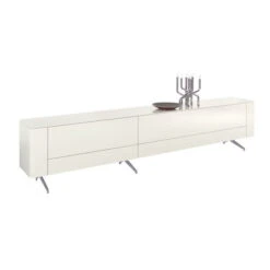 Hülsta Gentis 3R Lowboard - Hochglanz-Lack Breite 281,6 Cm - Mit Metallgestell 13 Hülsta Gentis 3R Lowboard - Hochglanz-Lack Breite 281,6 Cm - Mit Metallgestell -Hülsta gentis lowboard hg