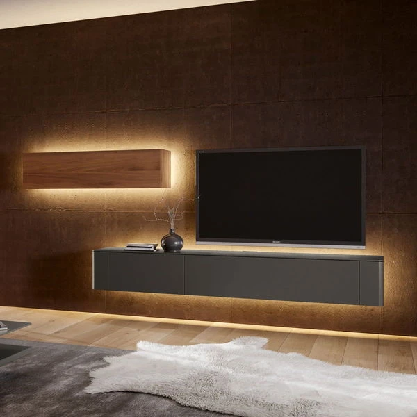 Hülsta Gentis Wohnwand 6 - Akzent Naturstamm - Breite 332,2 Cm 3 Hülsta Gentis Wohnwand 6 - Akzent Naturstamm - Breite 332,2 Cm