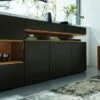 Hülsta Neo Sideboard 4 Schubladen Lack Grau -Hülsta huelsta neo 134183f3