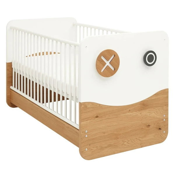 Hülsta Now! Minimo Kinderzimmer 3türig Schneeweiß/Natureiche Inkl. Breiter Kommode 4 Hülsta Now! Minimo Kinderzimmer 3türig Schneeweiß/Natureiche Inkl. Breiter Kommode – Bild 2