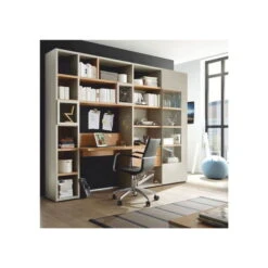 Now! Time By Hülsta Kombination 12 282,9x216,2x62,5 Natureiche/Lack-seidengrau